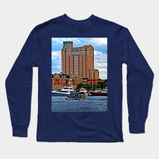 Baltimore MD - Inner Harbor Water Taxi Long Sleeve T-Shirt